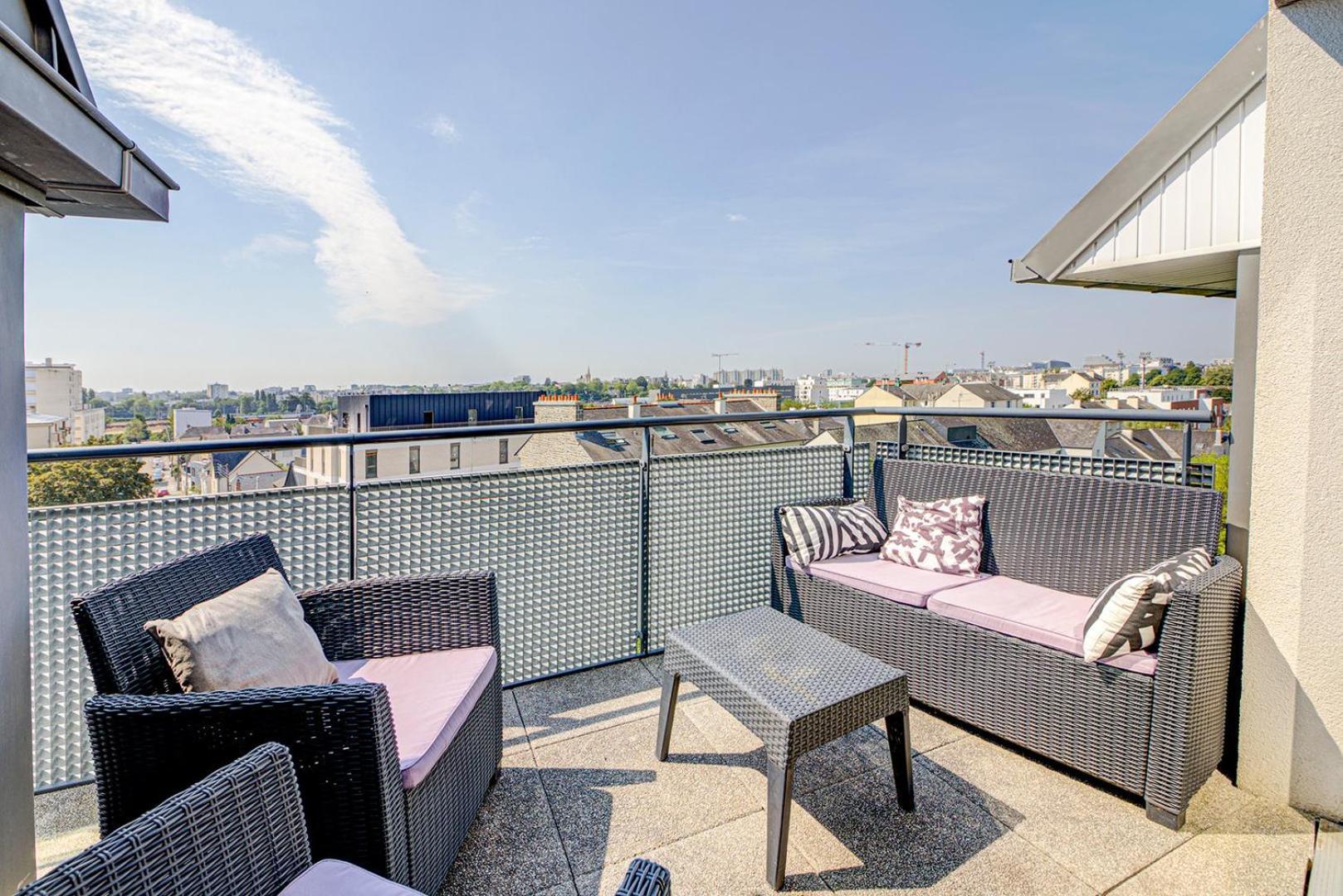 Le Maginot, T4 De Standing, Terrasse Et Parking Apartment Rennes Exterior photo